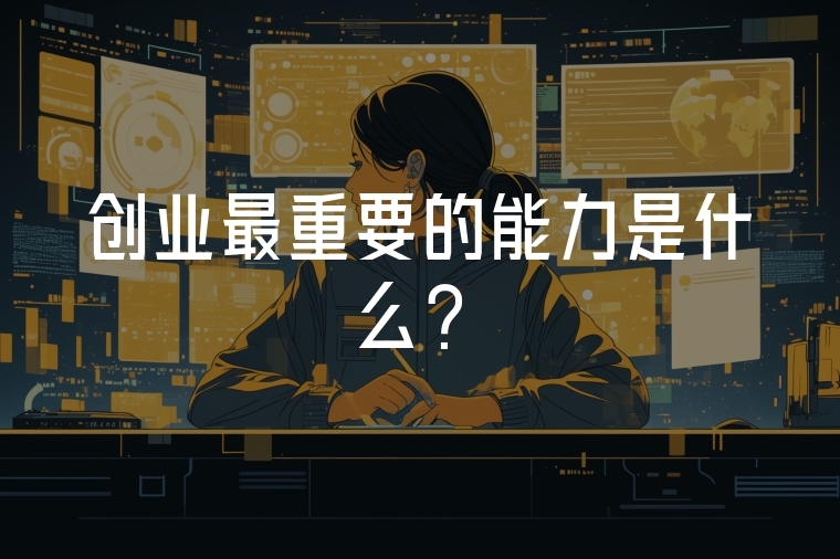 創(chuàng)業(yè)最重要的能力是什么？